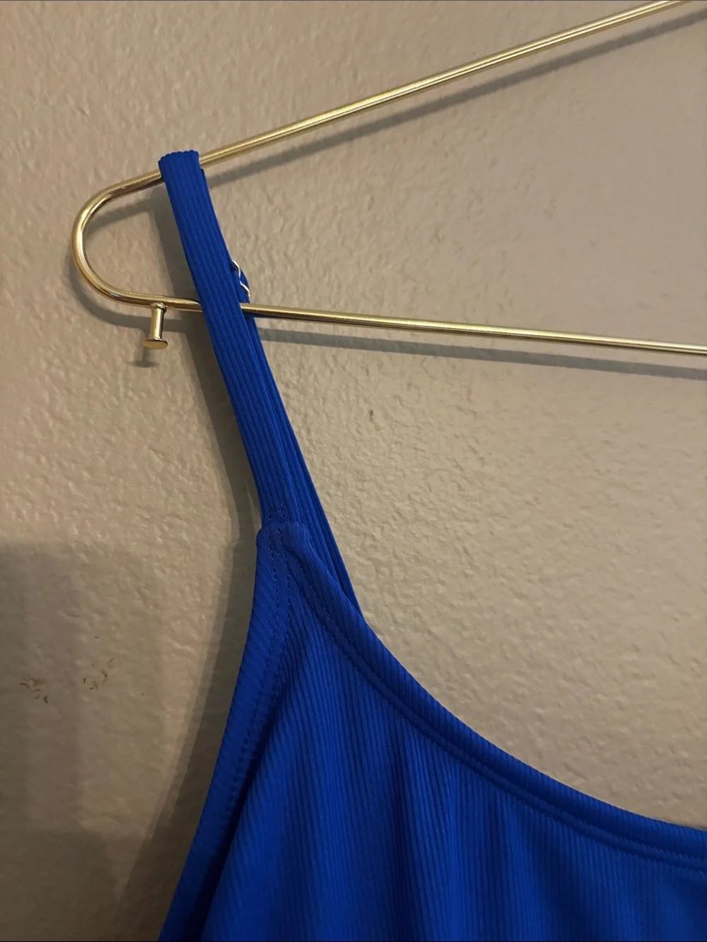 Shade & Shore Royal Blue One-Piece Swimsuit with Side Ties